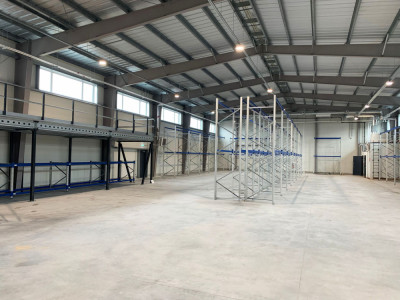NBS Ādažu training center - construction of a warehouse 2